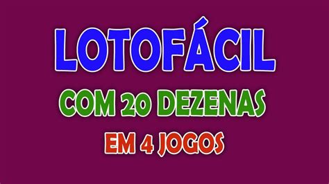 desdobramento lotofácil com 20 dezenas - desdobramentos lotofácil grátis